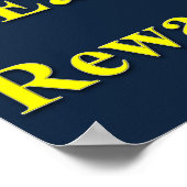 Obtenir des récompenses Poster Matte (Coin)