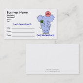 Obtenir la carte de rendez-vous Wellephant (Devant / Derrière)