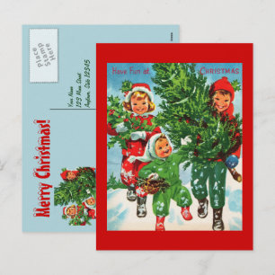 Obtenir La Carte Postale De L'Arbre De Noël