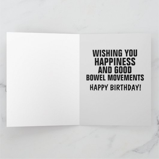 OBTENIR LA CONSTIPATION AMUSANTE GRANDE CARTE D'AN (Intérieur)