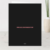 OBTENIR LA CONSTIPATION AMUSANTE GRANDE CARTE D'AN (Dos)