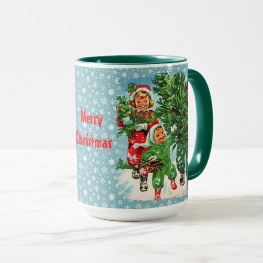 Obtenir La Mug Café Arbre De Noël (Devant droit)