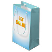 Obtenir le logo solaire écoécologique Sac cadeau é (Dos Angle)