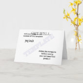 Obtenir le modèle de carte well (Fleur jaune)