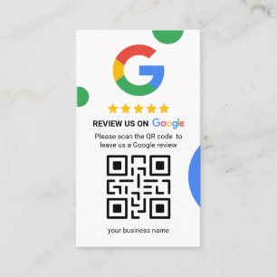 Obtenir plus d'avis Google - Carte de visite de co