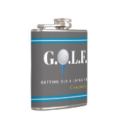 Obtenir vieux et vivre Flacon de vinyle fin envelo (Droite)