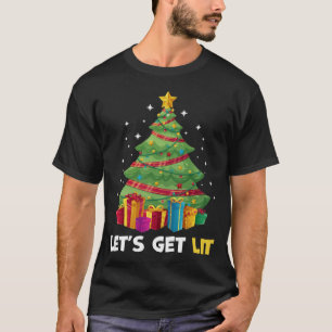 Obtenons à Lit le T-shirt potable de Noël drôle