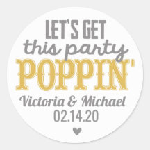 Obtenons ce Parti Poppin Stickers