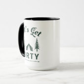 Obtenons Dirty Funny Camping Mug cadeau pour lui (Devant gauche)