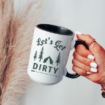 Obtenons Dirty Funny Camping Mug cadeau pour lui<br><div class="desc">Ce "Let's get sale tasse" est un jeu amusant sur les mots et est le cadeau parfait pour votre amoureux du camping préféré pendant la saison des fêtes! Changez facilement la couleur du vert à la couleur que vous voulez en cliquant sur l'option "customiser plus loin".</div>