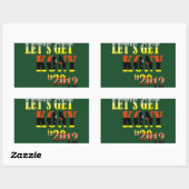 Obtenons Kony en 2012 autocollants : Uganda Flag (Feuille)