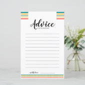 Obtenons la carte conseil Baby shower plage (Debout devant)