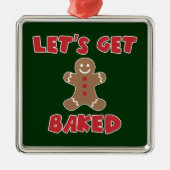 Obtenons les ornements drôles cuits au four de (Devant)