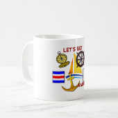 Obtenons Nautical - tasse de café (Devant gauche)