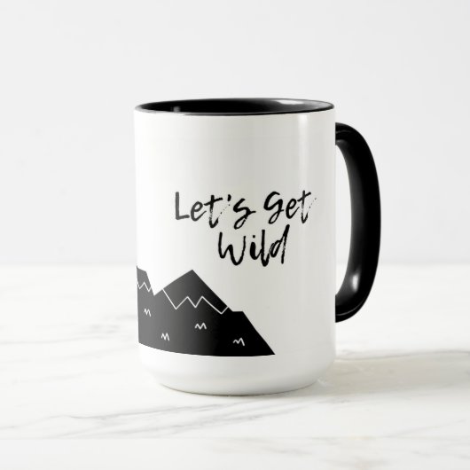 Obtenons sauvages, tasse de montagne (Devant droit)