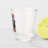 Obtenons Tracé Noël Raccoon Shot Verre (Droite)