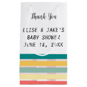 Obtenons un Baby shower Beachy Cadeau / Favor Sac (Devant)