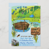 Obtenons une carte d'invitation d'anniversaire de  (Devant / Derrière)