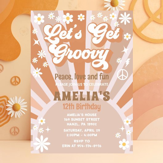 Obtenons une invitation d'anniversaire super