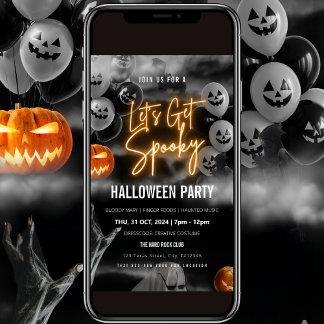 Obtenons une invitation Éffrayante de fête d'Hallo