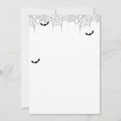 Obtenons une invitation Éffrayante pour la fête du (Dos)