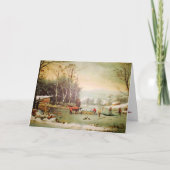 Obtention de la carte de voeux de glace (Devant)