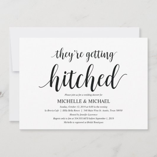 Obtention de la douche nuptiale pointillée Cartes  (Devant)