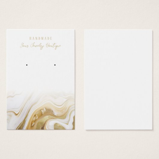 Obtention des cartes d'affichage du Marbre blanc d (Devant & derrière)