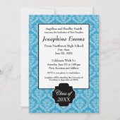 Obtention du diplôme Annoucement et invitation (Devant)