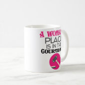 Obtention du diplôme de tasse de café d'école de (Devant droit)