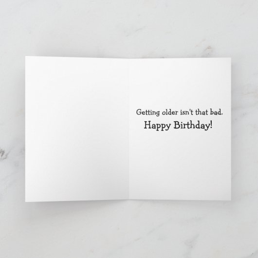 Obtention d'une carte d'anniversaire plus ancienne (Intérieur)