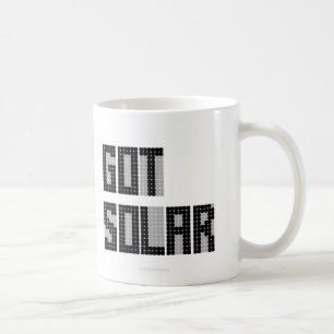 Obtenu solaire - tasse