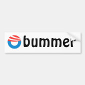 obummer bumpersticker (Voorkant)