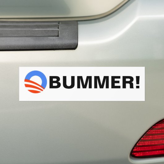 Obummer! Bumpersticker (Op auto)