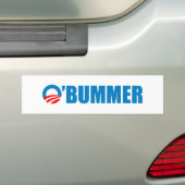 obummer bumpersticker (Op auto)