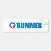 obummer bumpersticker (Voorkant)