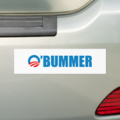 obummer bumpersticker (Op auto)