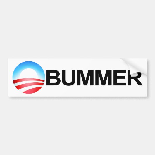 Obummer Bumpersticker (HOGE KWALITEIT) (Voorkant)