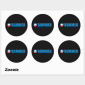 obummer ronde sticker (Vel)