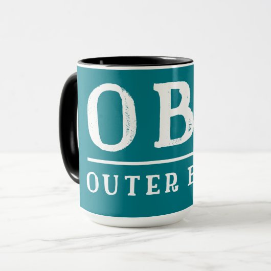 OBX Buiten Banx OUTER BANKS North Carolina Mok (Voorkant links)