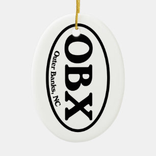 OBX Buitenbanken Ovaal Keramisch Ornament