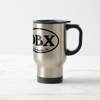 OBX Buitenbanken Ovaal Reisbeker