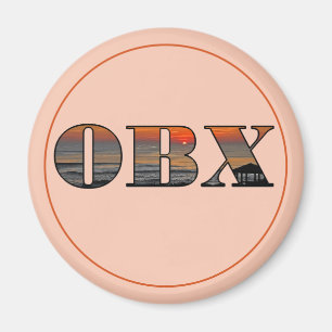 OBX Gazebo Sunrise Tekst Magneet