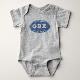 OBX-ovaal in nood Romper