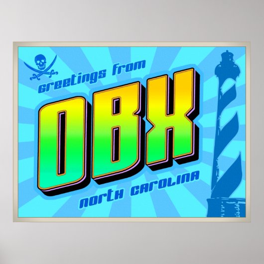 OBX-poster Poster (Voorkant)