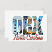 OBX-ruimten Bedankkaart (Voorkant / Achterkant)