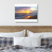 OBX Sunrise Canvas Afdruk (Insitu (Slaapkamer))