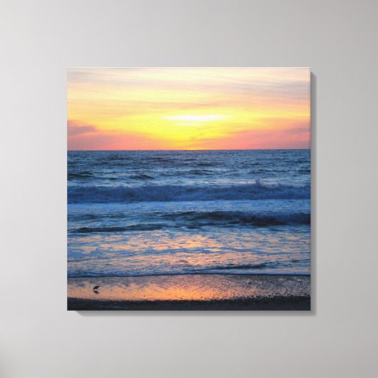 OBX Sunset Canvas Afdruk (Voorkant)
