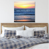 OBX Sunset Canvas Afdruk (Insitu (Slaapkamer))