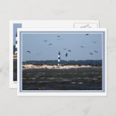 OBX-vuurtoren Briefkaart (Voorkant / Achterkant)